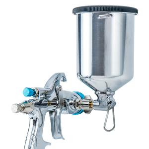 Taiwan a fabriqué une tasse de peinture de pot de pistolet de pulvérisation de capacité de 400ml d'alliage d'aluminium pour le pistolet de pulvérisation de HVLP - Product Image 6