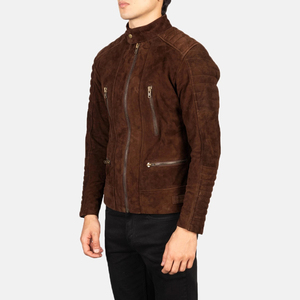 Premium Quality Wholesale <b>Slim</b> <b>Fit</b> Men's Casual <b>Jackets</b> Genuine Leather Winter <b>Jackets</b> Breathable Windproof High Street <b>Jackets</b> - Product Image 2