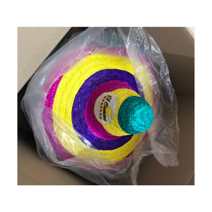 Multicolor Braided Fashion Mexican Sombrero Palm <b>Straw</b> <b>Summer</b> Beach <b>Hat</b> Customize Logo Made in Vietnam - Product Image 6