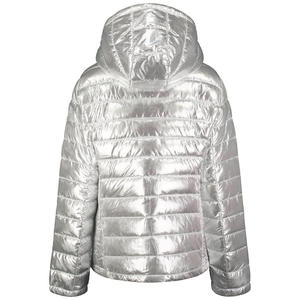 Chaqueta Acolchada Transpirable de Punto para Mujer con Logotipo Personalizado, Chaqueta de Invierno Elegante, Cálida y Gruesa de Poliéster con Diseño de Burbujas - Product Image 2