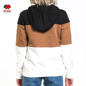 Sweat à capuche uni de haute qualité, poids lourd, logo personnalisé Sweat-shirt à capuche streetwear surdimensionné à épaules tombantes pour femmes - Product Image 5