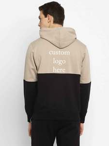 Sudadera con capucha de algodón estampada de alta calidad con capucha y logotipo personalizado para Hombre Sudaderas con capucha de talla grande de peso pesado para hombre - Product Image 4