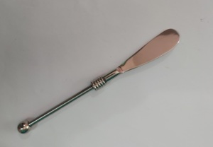 Couteau à fromage perlé en acier inoxydable de qualité alimentaire aspect vintage pour la maison, l'hôtel et le restaurant - Product Image 2