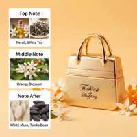 Deold En Stock Logo Personnalisé Vente en Gros 50ml Parfum Oriental Floral Thé Blanc Néroli pour Femme EDP