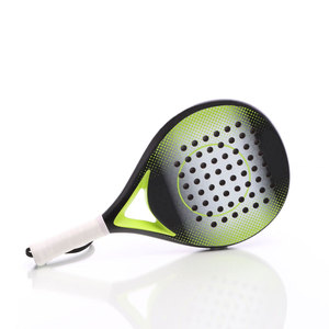 ไม้ตีเทนนิสคาร์บอนไฟเบอร์สำหรับมืออาชีพไม้พายดีไซน์ตามสั่งรูปทรงกลม - Product Image 2