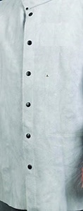 Chaquetas de cuero protectoras industriales resistentes al mejor precio Ropa de trabajo de seguridad con patrón de ropa de trabajo de soldadura - Product Image 2
