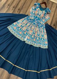 Diseñador indio pakistaní Kaftan Bollywood vestido de fiesta traje de boda - Product Image 3