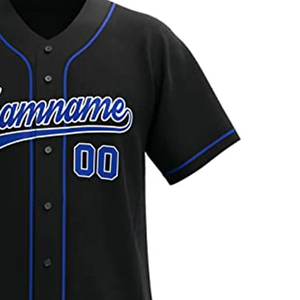 Camisetas de Béisbol Personalizables con Botones, Uniformes Deportivos Personalizados para Equipos, Conjuntos para Hombres, Mujeres y Niños, Ropa Deportiva de Secado Rápido - Product Image 6