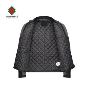 Blouson aviateur en cuir synthétique pour homme fait à la main |   Style vintage Cafe Racer |   Classique décontracté rétro |   Offrez-lui un cadeau - Product Image 3