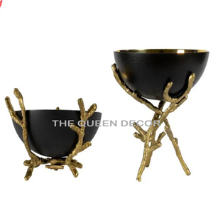 New Design Incense Holder for Home Tabletop <b>Bukhoor</b> Dukhoor <b>Burner</b> Decorative Gold Finishing Modern Design Metal Incense <b>Burner</b> - Product Image 2