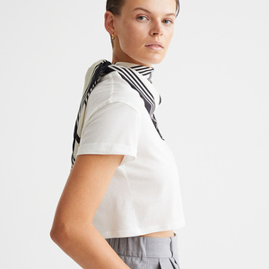 Pantalones informales personalizados con cordón para mujer, a rayas con pantalones de chándal bolsillos con cremallera, pantalones para correr, entrenamiento, gimnasio, OEM - Product Image 6