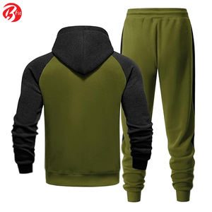 Best Selling <b>Men's</b> 100% Cotton Full Sleeve Tracksuits From Pakistan Custom Logo Team Wear Winter Plus Size Options - Product Image 2