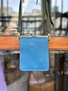 Bolso bandolera de cuero de piel con estampado de animales reciclado múltiple con estilo occidental, bolso de cuero de alta calidad, bolsos bandolera laterales coloridos para mujer - Product Image 4