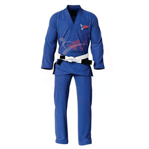 Pantalones cortos profesionales de Judo y Taekwondo de alta calidad, uniforme de artes marciales con logotipo personalizado, ropa profesional de Jiu Jitsu - Product Image 3
