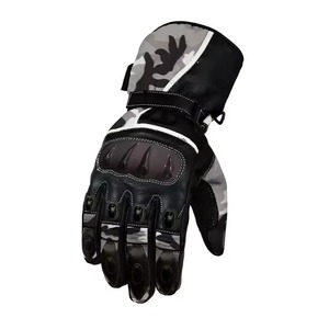 Gants de moto personnalisés pour hommes et femmes Gants de motard et de course automobile en cuir avec logo/design Gamme basse - Product Image 2