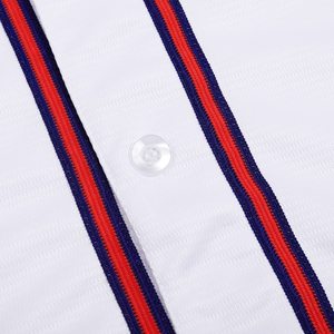 Maillot de baseball personnalisé chemise de softball boutonnée en maille style jeune design par sublimation à séchage rapide broderie sergé USA - Product Image 3