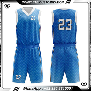 Ropa deportiva de alta calidad Oem logotipo personalizado diseño de impresión al por mayor hombres en blanco liso gimnasio chaleco pantalones cortos Jersey baloncesto traje conjunto - Product Image 2