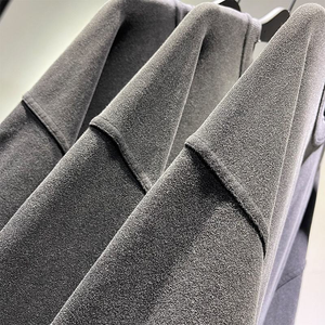 Sudadera Unisex Extra Grande, Lavada, Color Gris Oscuro, Felpa, Suave, Mezcla de Algodón, Cuello Redondo, Manga Larga, Estilo Urbano, Bordada - Product Image 5