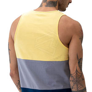 Camisetas sin mangas de entrenamiento para hombre, camisetas transpirables para musculación, gimnasio, entrenamiento físico, camisetas sin mangas, fabricante de atletismo, venta al por mayor, OEM personalizado - Product Image 6