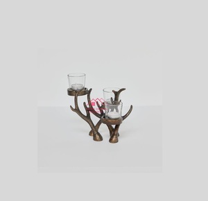 Bougeoir et bougeoir avec verre votif à bas prix Meilleure vente fait à la main Design classique en métal - Product Image 5