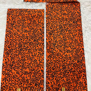 Authentic Ghana African Wax Print and Ankara Cotton Fabric Vibrant Traditional Patterns for Clothing Crafts and Loincloth Congo - Product Image 1
