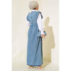 Veste Denim Robe Denim Bleu - Product Image 3