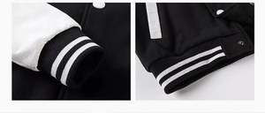 Chaqueta Bomber de Invierno de Lona Impermeable y Transpirable con Bordado, Ropa Urbana, Chaqueta Universitaria de Béisbol Personalizada para Hombre, Venta al por Mayor - Product Image 2