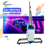Máquina impresora de pared 2024 mural automático Impresora vertical Material ilimitado Pintura de vidrio de pared