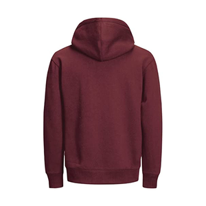 เสื้อฮู้ดดี้ผู้ชายปี 2025 ขายส่ง ปักโลโก้ตามสั่ง ผ้าฟลีซคอตตอน 100% ทรงปกติ สำหรับฤดูหนาว พิมพ์ลายดิจิทัล ย้อมสีพื้น - Product Image 2