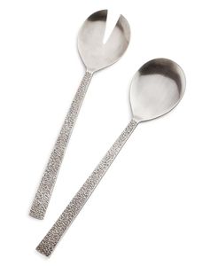 Juego de Servidores de Ensalada Profesional de Acero Inoxidable con Agarre Cómodo Diseñado para Servir y Mezclar Ensaladas Frescas Diariamente - Product Image 1