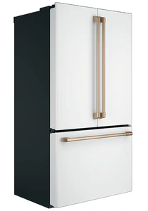 HIGH QUALITY 36 Inch Wide 23.1 Cu. Ft. Counter Depth French Door <b>Refrigerator</b> with Internal Dispenser and Wi-Fi Compatibility - Product Image 2