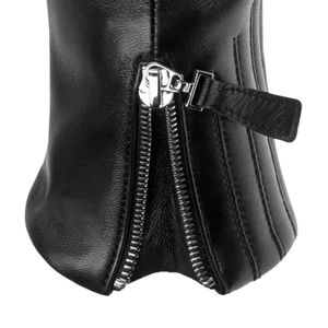 ถุงมือหนัง PU จากปากีสถาน ถุงมือกันลมสำหรับผู้ชาย สีดำ อุ่นสำหรับฤดูหนาว รองรับหน้าจอสัมผัส มีบริการ OEM และ ODM - Product Image 6