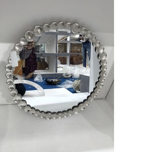 Espejo de pared de plata de aluminio contemporáneo artístico Allure Creative Silver Elegance Redefinido Espejo de aluminio para hacer declaraciones - Product Image 5