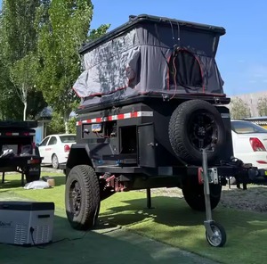 Remorque de caravane hybride de luxe Overland d'usine capacité moderne de 750kg norme australienne pour Road Van Camper Voyage RV Camping - Product Image 1