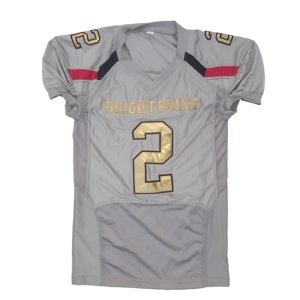 Parches de impresión digital personalizados, camisetas de fútbol americano, camisetas, camisetas cortas transpirables de secado rápido para hombre, ropa de equipo de poliéster 100% - Product Image 1