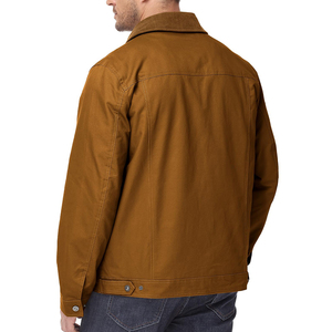 2025 Wholesale Customized 100% Cotton Breathable Long Sleeves <b>Canvas</b> Men's <b>Jackets</b> Man <b>Jackets</b> <b>Jacket</b> for man - Product Image 5
