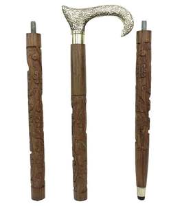 Royal Finish Brass <b>Walking</b> <b>Stick</b> For High End <b>Walking</b> Accessories Offering Strength And Classic Charm - Product Image 2