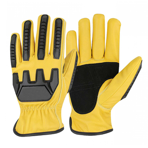Custom Comfortable Safety TPR Construction <b>Gloves</b> Industrial <b>Gloves</b> Impact Work TPR <b>Gloves</b> For Sale - Product Image 1