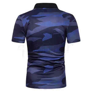 Gimnasio de rendimiento para hombres apto para polos ropa de entrenamiento de secado rápido y transpirable con patrón sólido entrenamiento deportivo trajes Casuales - Product Image 6