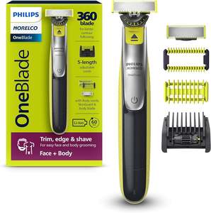 Afeitadora Eléctrica Híbrida Phillips OneBlade 360 Pro - Phillips Oneblade 360 Paquete de 2 QP420/50 - Product Image 3