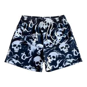 Black <b>White</b> Sublimated Printed Basketball Mesh <b>Shorts</b> Quick Dry Side Zipper Pockets Custom <b>Gym</b> Sportswear Mesh <b>Short</b> - Product Image 4