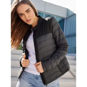 Sustainable Ladies' <b>Padded</b> <b>Jacket</b> Eco-Friendly Raincoat - Product Image 6