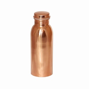 Designs contemporains 100% bouteilles en cuivre pur solide poli fini guérison avantages pour la santé du cuivre multi-usages - Product Image 3