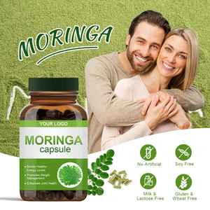 OEM/ODM Extrait de feuilles de Moringa 100% biologique Capsules végétaliennes 500mg Complément alimentaire à base de plantes naturel pour l'énergie et l'immunité pour hommes et femmes - Product Image 6