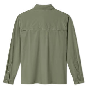 Camisas de Pesca Columbia de Secado Rápido con Botones para Hombre, Protección Solar UPF 50+, Transpirables, con Logotipo Frontal - Venta al Por Mayor del Fabricante - Product Image 2