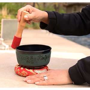 Design Premium Meilleure Qualité Métal Aluminium Bol Chantant Tibétain Son Bol Chantant Prière Religieuse Méditation Yoga Thérapie - Product Image 1