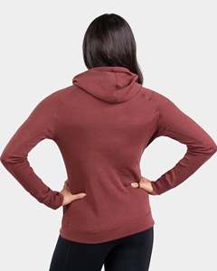 Sudadera con Capucha para Mujer, Manga Larga, Cuello Alto, Antiarrugas, Transpirable, Forro Polar, Diseño Bordado, Moda de Invierno, Personalizable OEM - Product Image 5