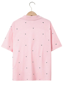 Camiseta Deportiva de Golf de Manga Corta para Hombre, de Alta Calidad, Transpirable, Ajustada, 100% Algodón Tejido, Estampada, para Verano - Product Image 5