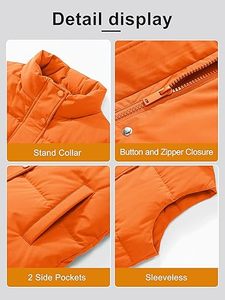 Venta Directa de Fábrica, Chaleco Acolchado con Cremallera Personalizado, Transpirable, de Alta Calidad, para Hombre, Ropa de Invierno Informal, 100% 220g - Product Image 2