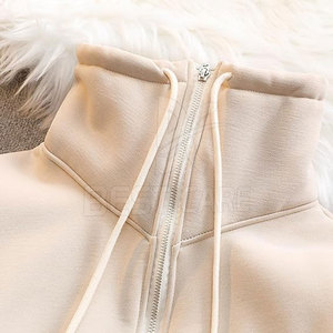 เสื้อแขนยาวแบบสวมศีรษะมีซิปสำหรับผู้ชาย, เสื้อออกกำลังกายแขนยาวระบายอากาศได้ดีน้ำหนักเบา - Product Image 5